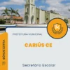 Apostila Secretário Escolar Prefeitura de Cariús CE 2024
