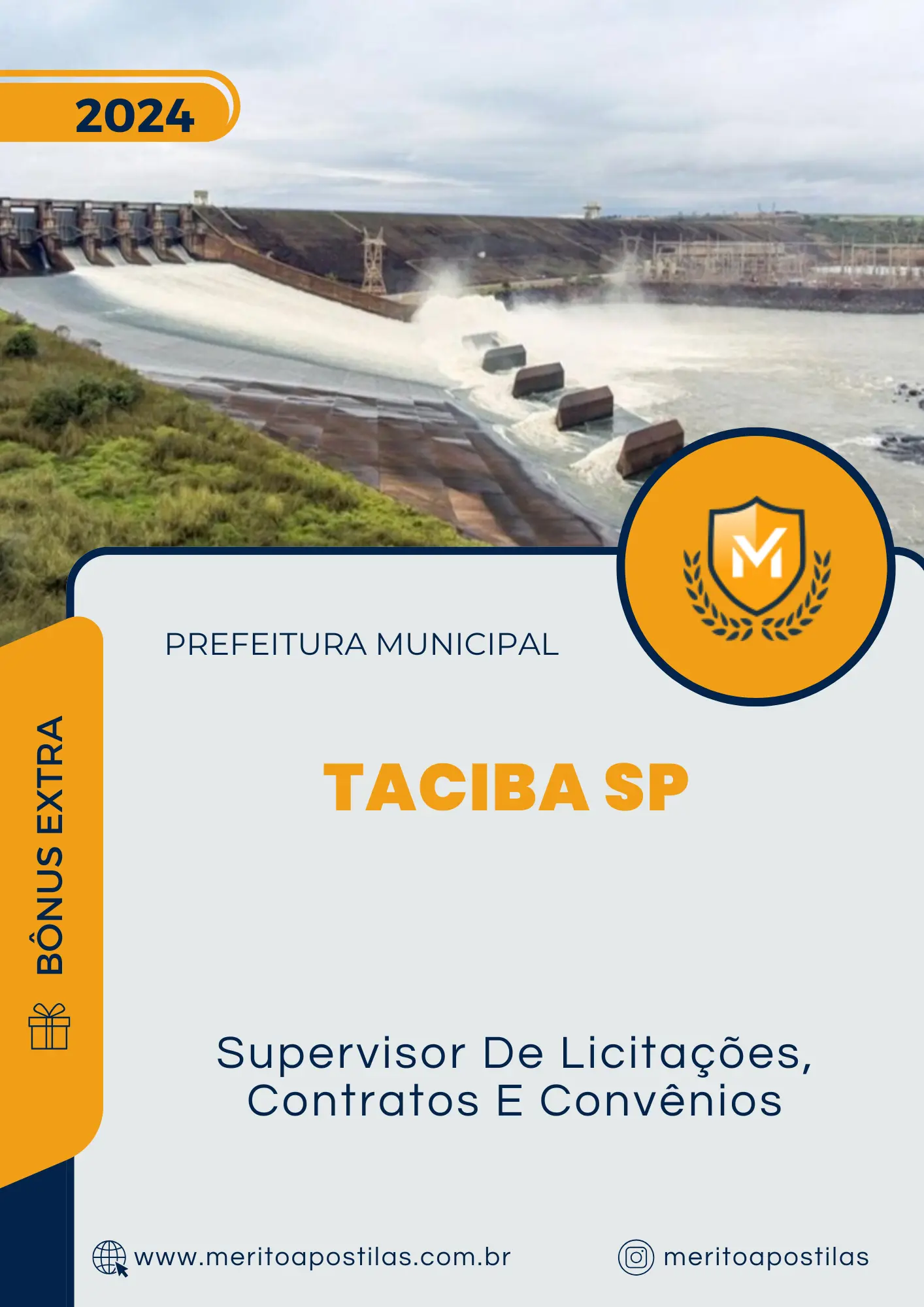 Apostila Supervisor De Licitações Contratos E Convênios Prefeitura de Taciba SP 2024