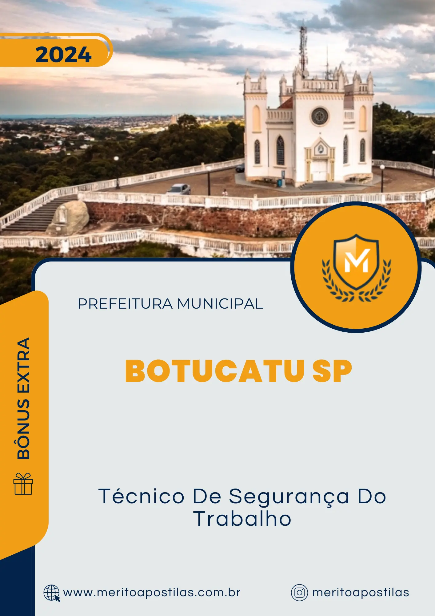 Apostila Técnico De Segurança Do Trabalho Prefeitura de Botucatu SP 2024