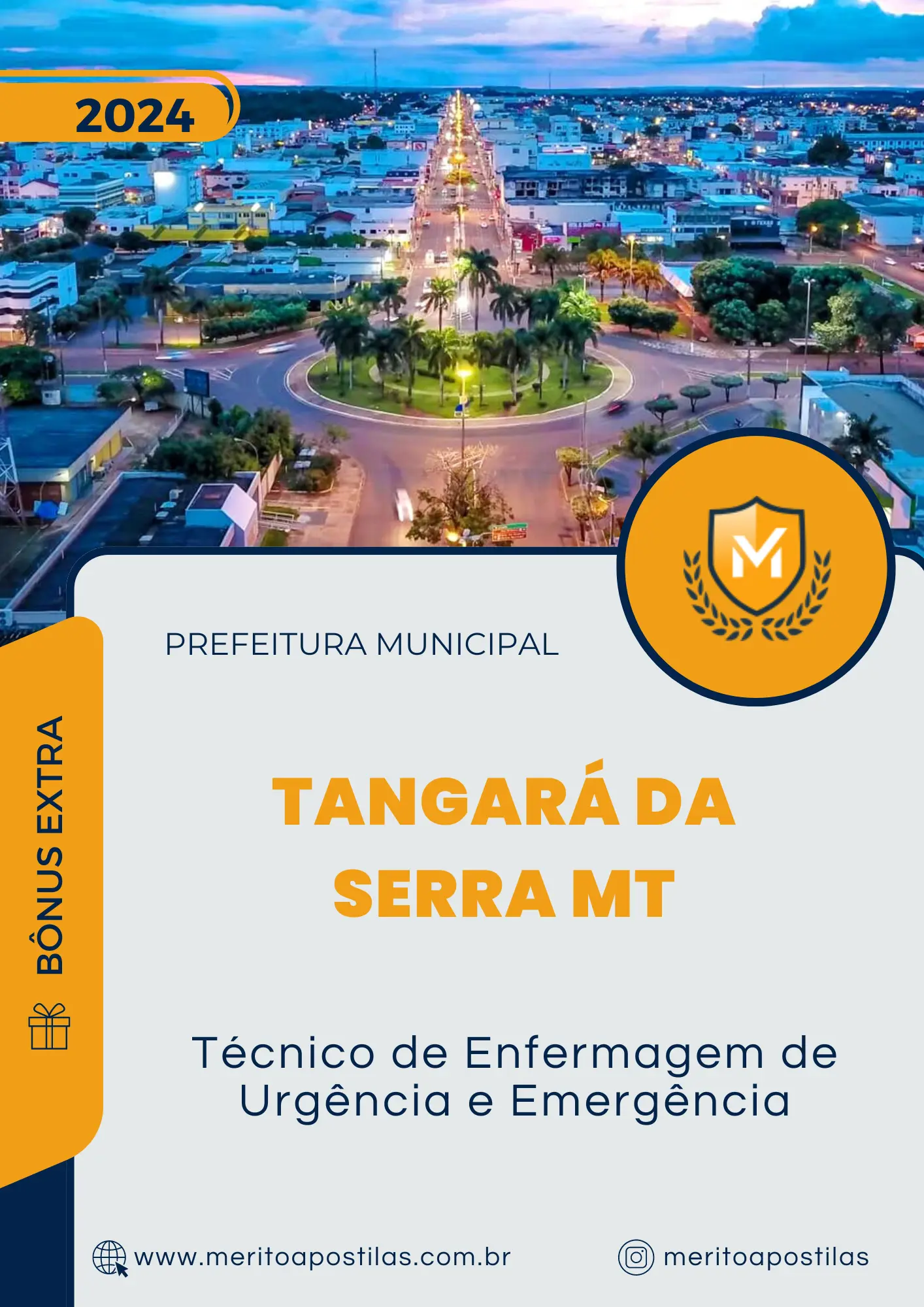 Apostila Técnico de Enfermagem de Urgência e Emergência Prefeitura de Tangará da Serra MT 2024