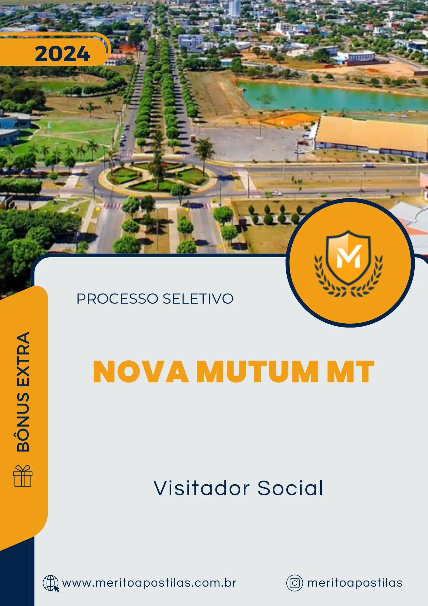 Apostila Visitador Social Processo Seletivo de Nova Mutum MT 2024