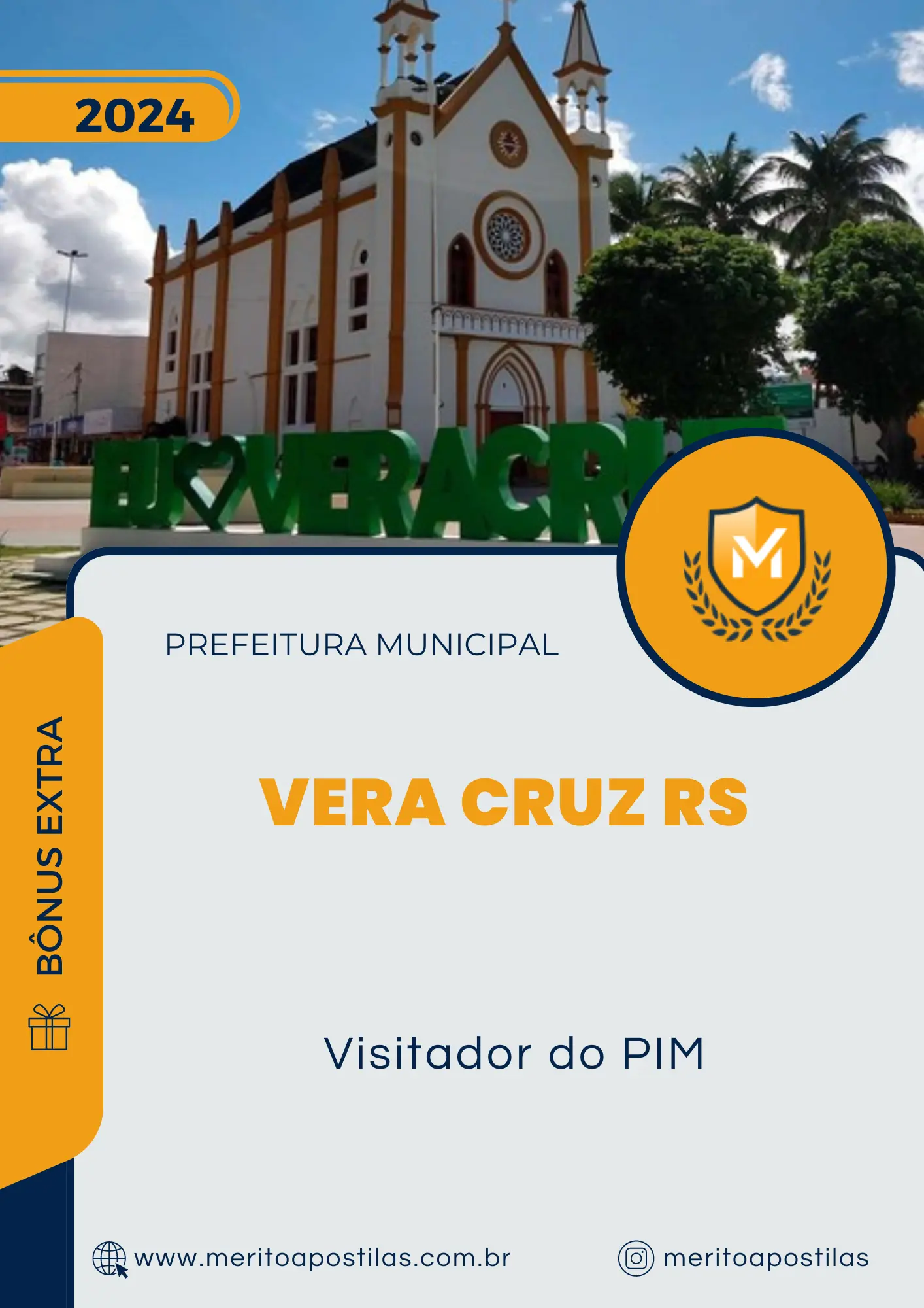 Apostila Visitador do PIM Prefeitura de Vera Cruz RS 2024