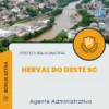 Apostila Agente Administrativo Prefeitura de Herval do Oeste SC 2024