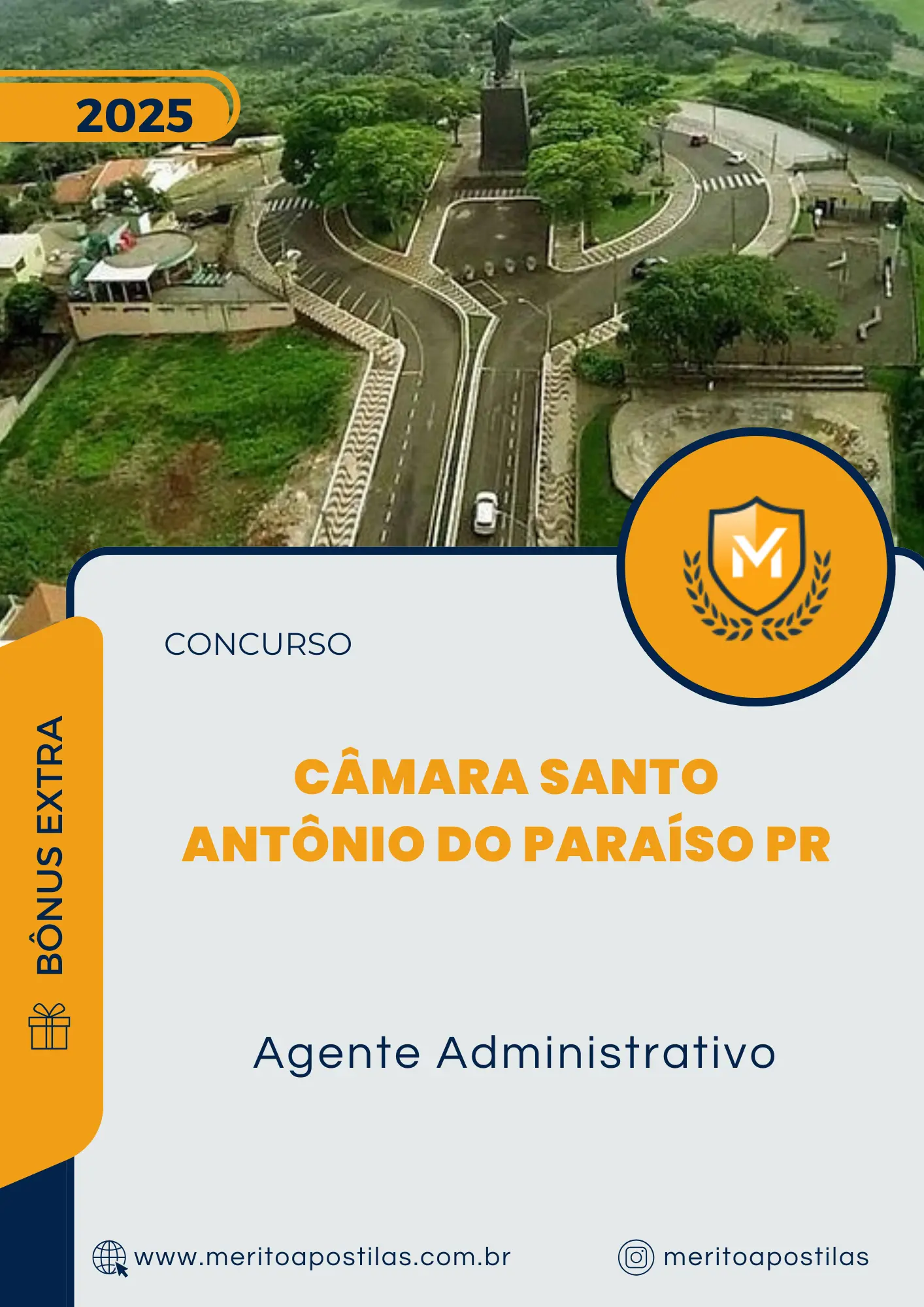 Apostila Agente Administrativo Câmara Santo Antônio do Paraíso PR 2024