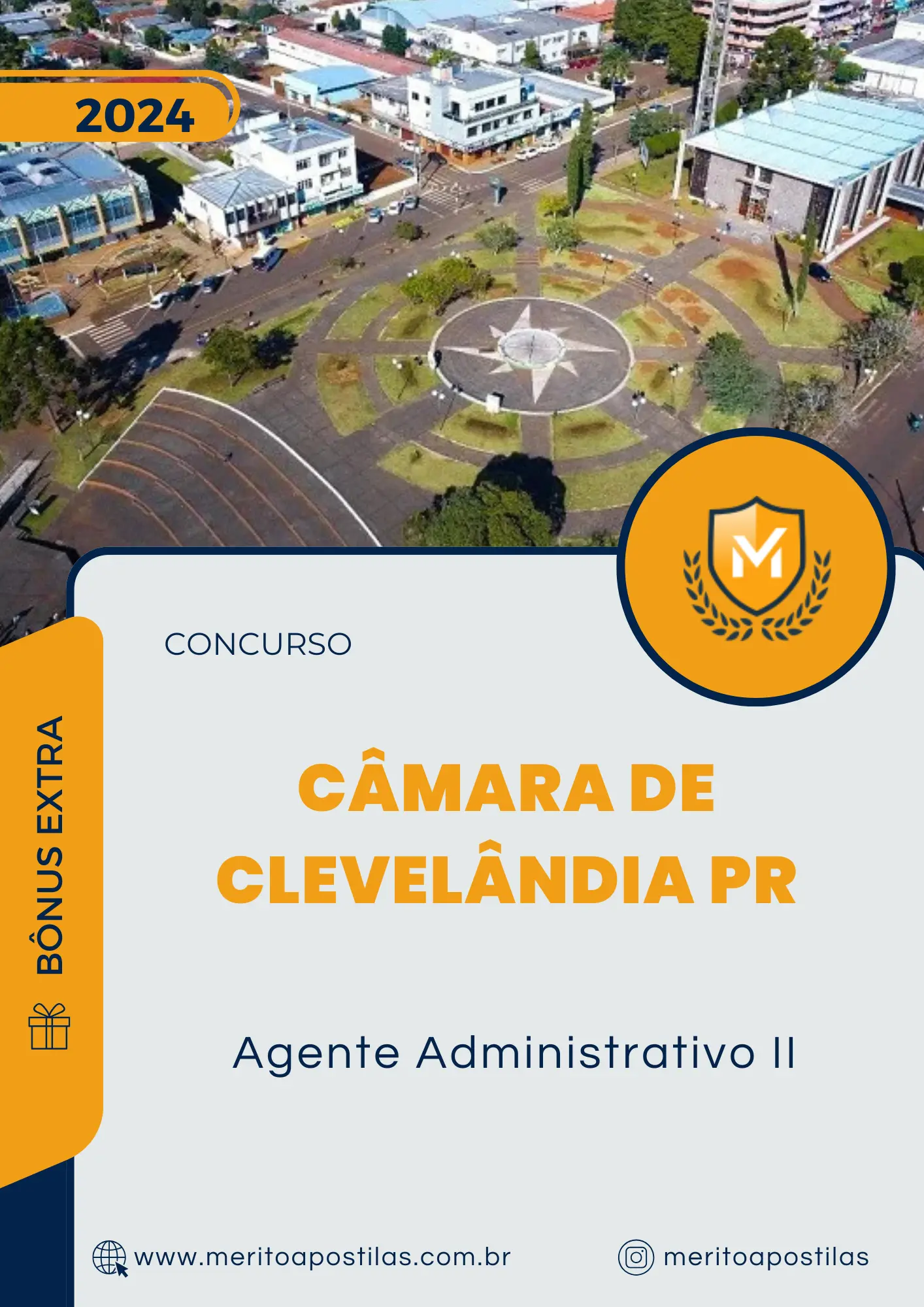 Apostila Agente Administrativo II Câmara de Clevelândia PR 2024