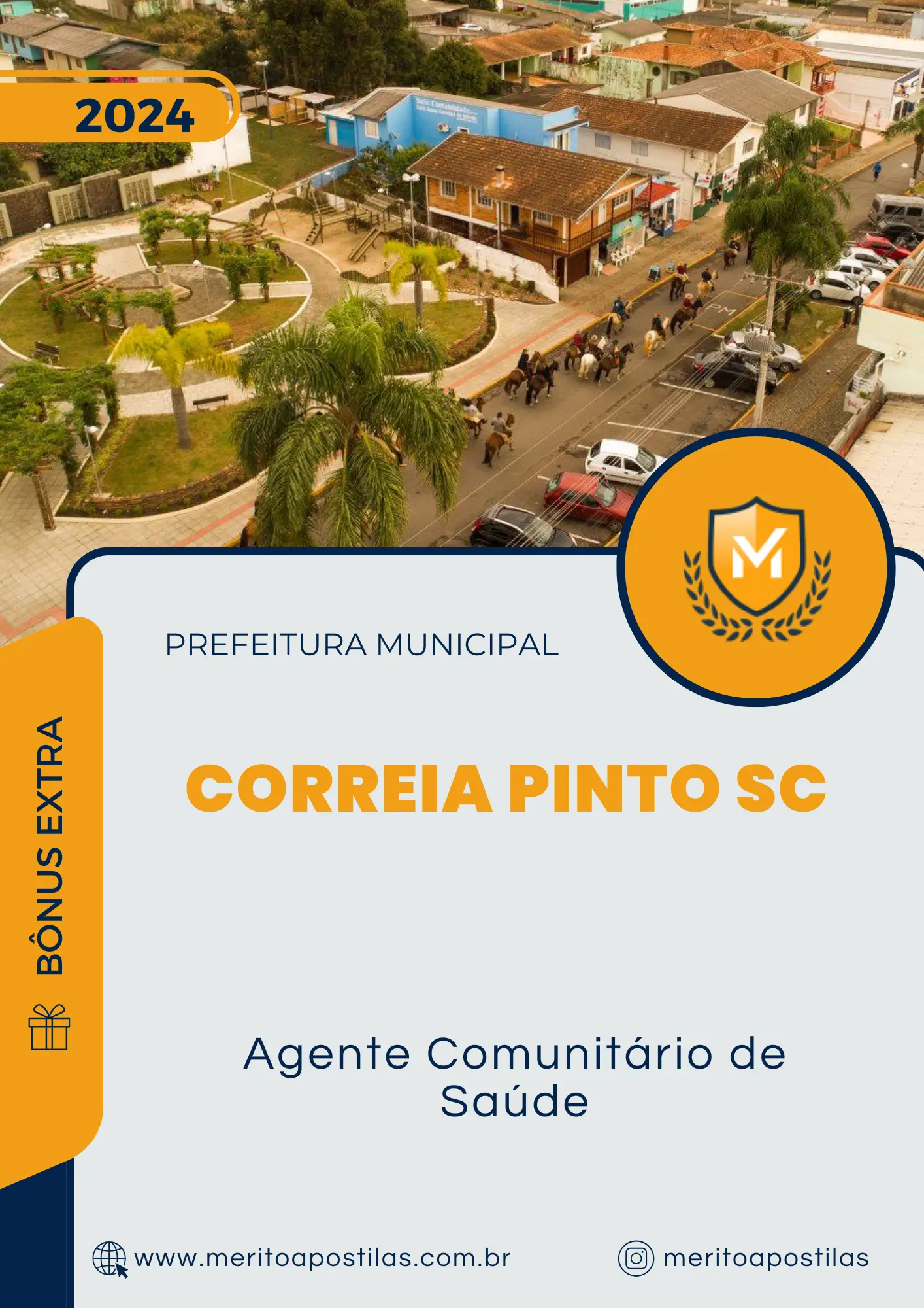 Apostila Agente Comunitário de Saúde Prefeitura de Correia Pinto SC 2024