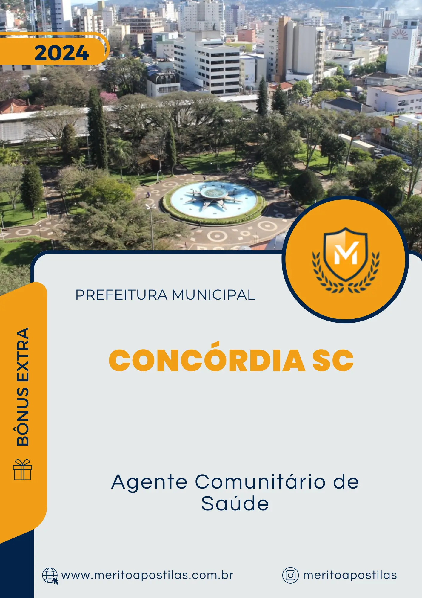Apostila Agente Comunitário de Saúde Prefeitura de Concórdia SC 2024