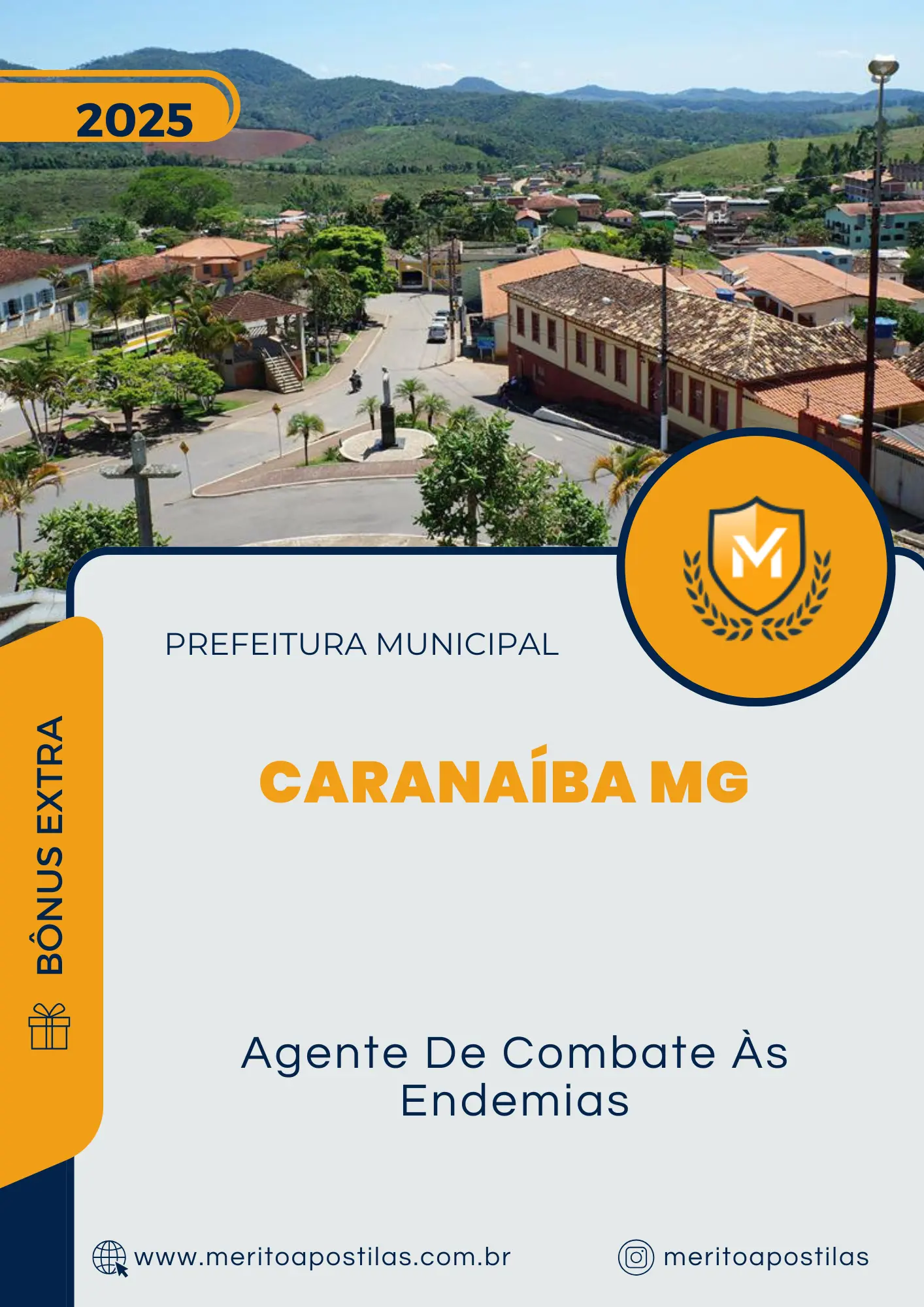 Apostila Agente De Combate Às Endemias Prefeitura de Caranaíba MG 2025