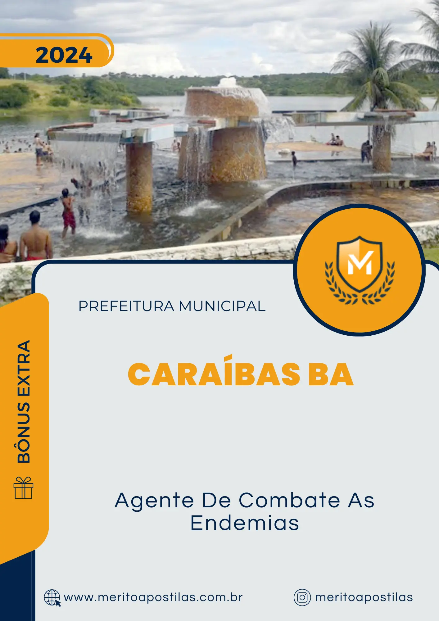 Apostila Agente De Combate As Endemias Concurso Prefeitura Caraíbas BA 2024