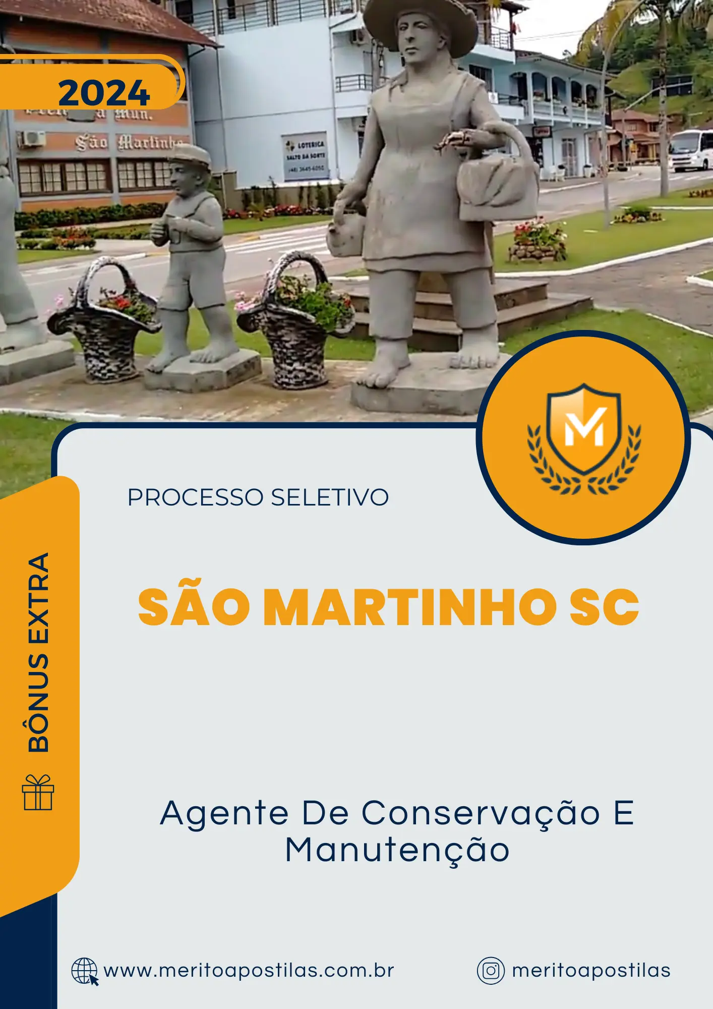 Apostila Agente De Conservação E Manutenção Processo Seletivo de São Martinho SC 2024