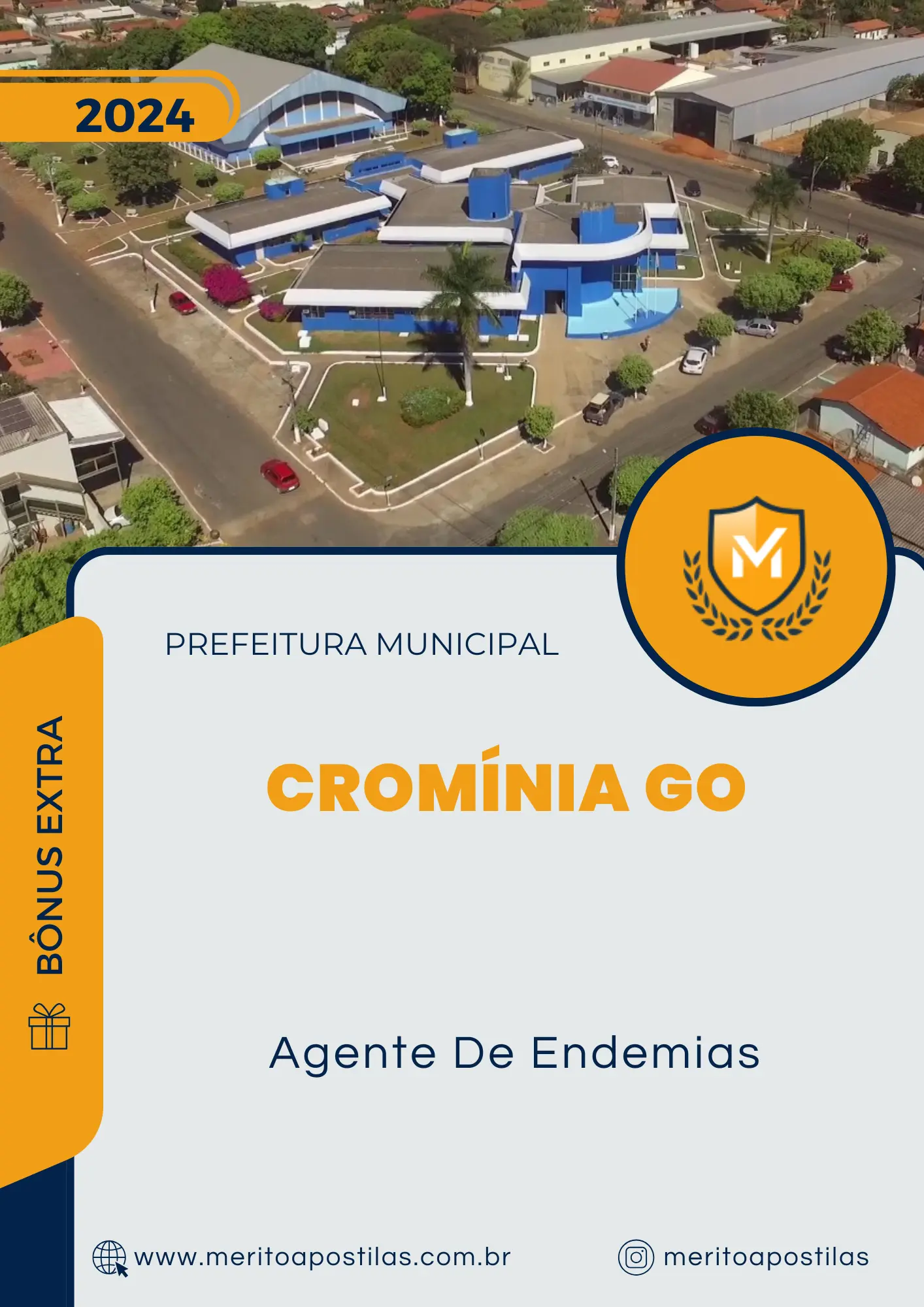 Apostila Agente De Endemias Prefeitura de Cromínia GO 2024