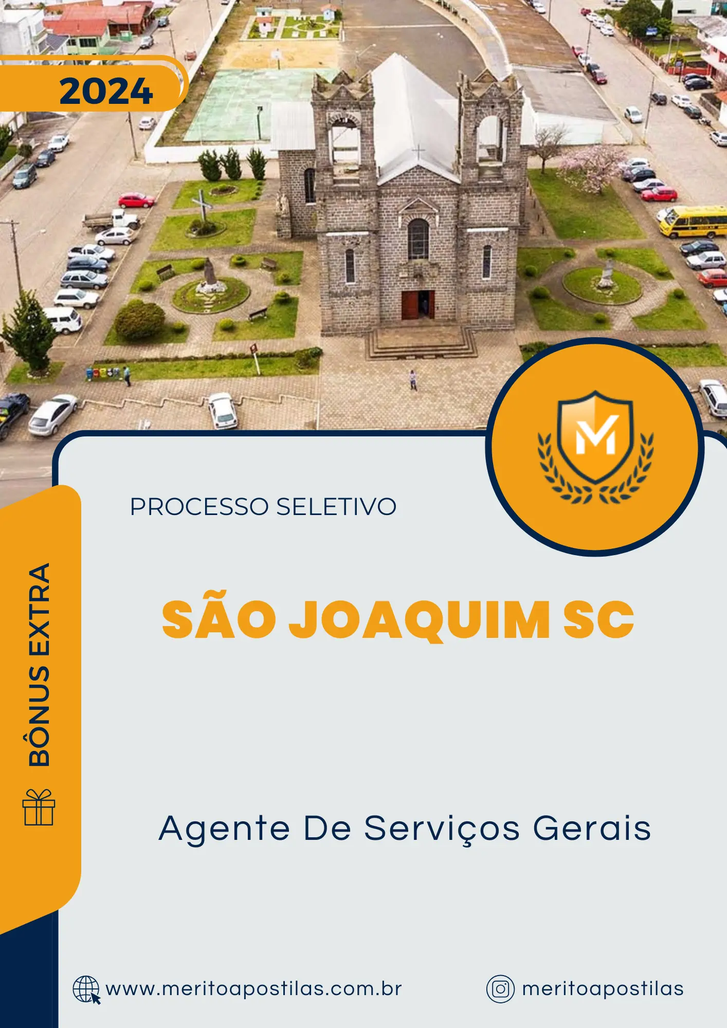 Apostila Agente De Serviços Gerais Processo Seletivo de São Joaquim SC 2024