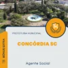 Apostila Agente Social Prefeitura de Concórdia SC 2024