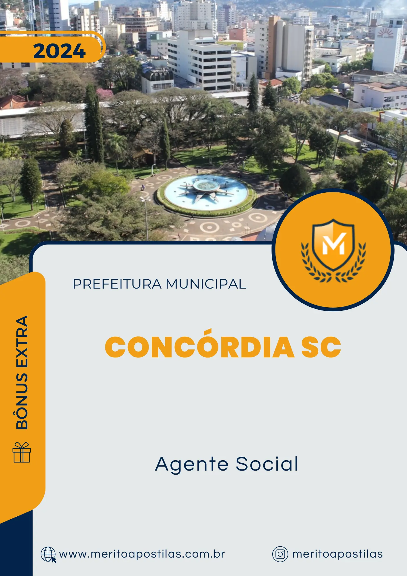 Apostila Agente Social Prefeitura de Concórdia SC 2024