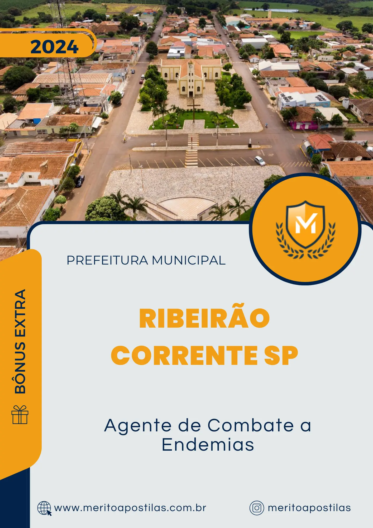 Apostila Agente de Combate a Endemias Prefeitura de Ribeirão Corrente SP 2024