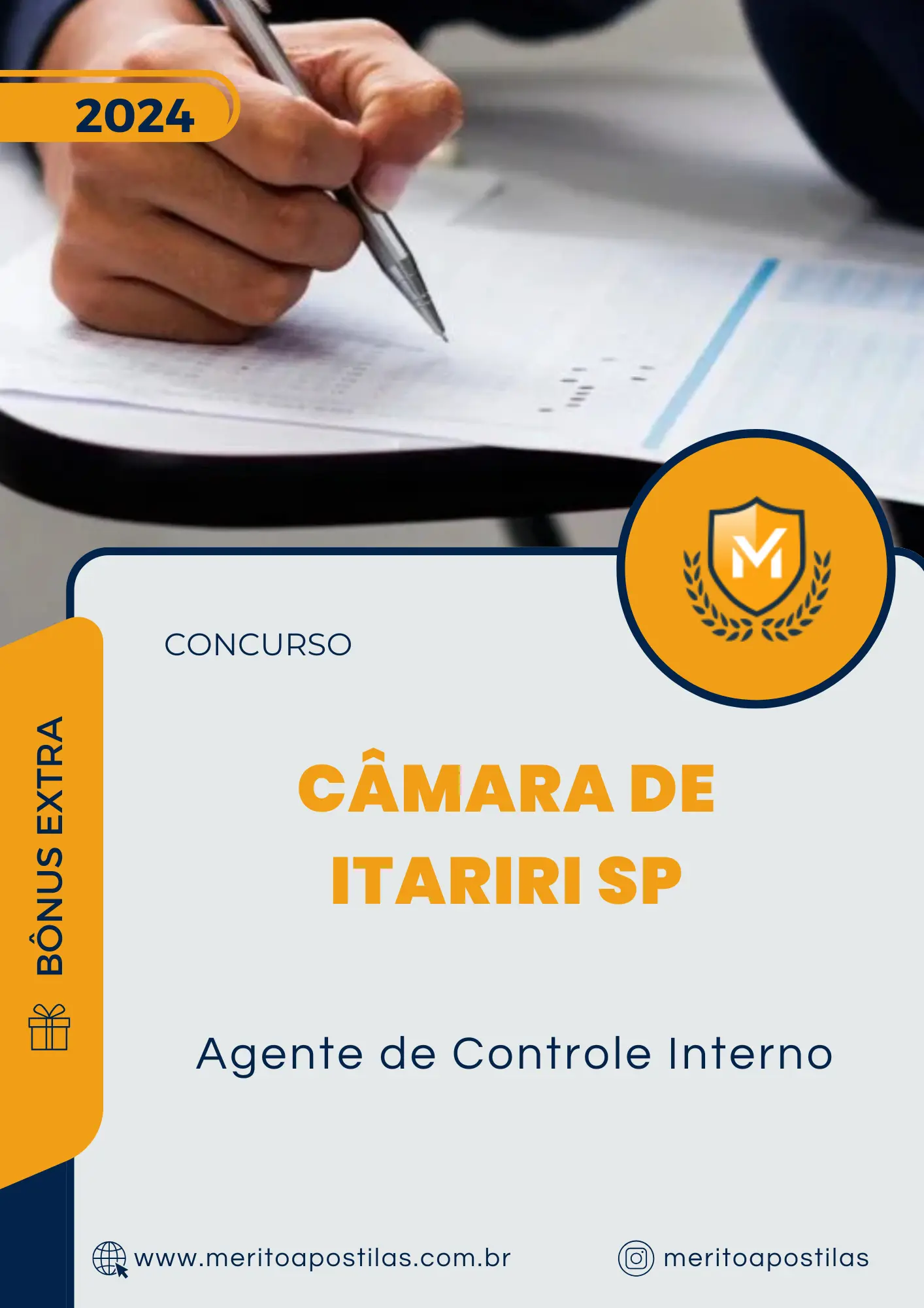 Apostila Agente de Controle Interno Concurso Câmara de Itariri SP 2024