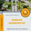 Apostila Agente de Serviços Gerais Prefeitura de Rancho Queimado SC 2024