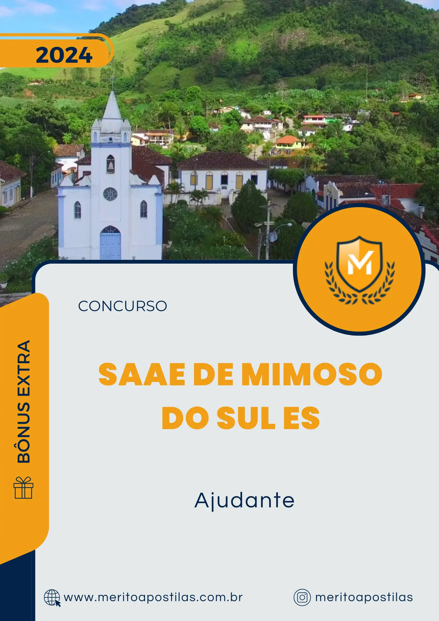 Apostila Ajudante SAAE de Mimoso do Sul ES 2024