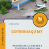 Apostila Analista de Licitações e Contratos Estrutura Concurso de Cotriguaçu MT 2025