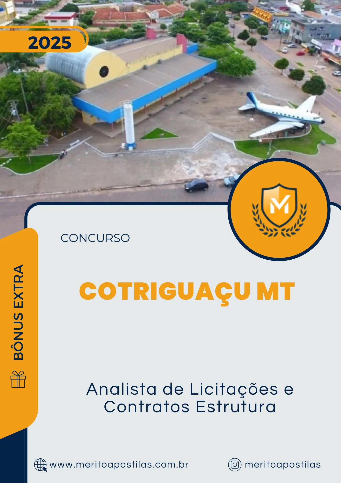 Apostila Analista de Licitações e Contratos Estrutura Concurso de Cotriguaçu MT 2025