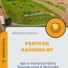 Apostila Apoio Administrativo Educacional A Nutrição Escolar Processo Seletivo Porto do Gaúchos MT 2024