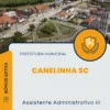 Apostila Assistente Administrativo III Prefeitura de Canelinha SC 2024