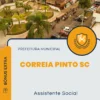 Apostila Assistente Social Prefeitura de Correia Pinto SC 2024