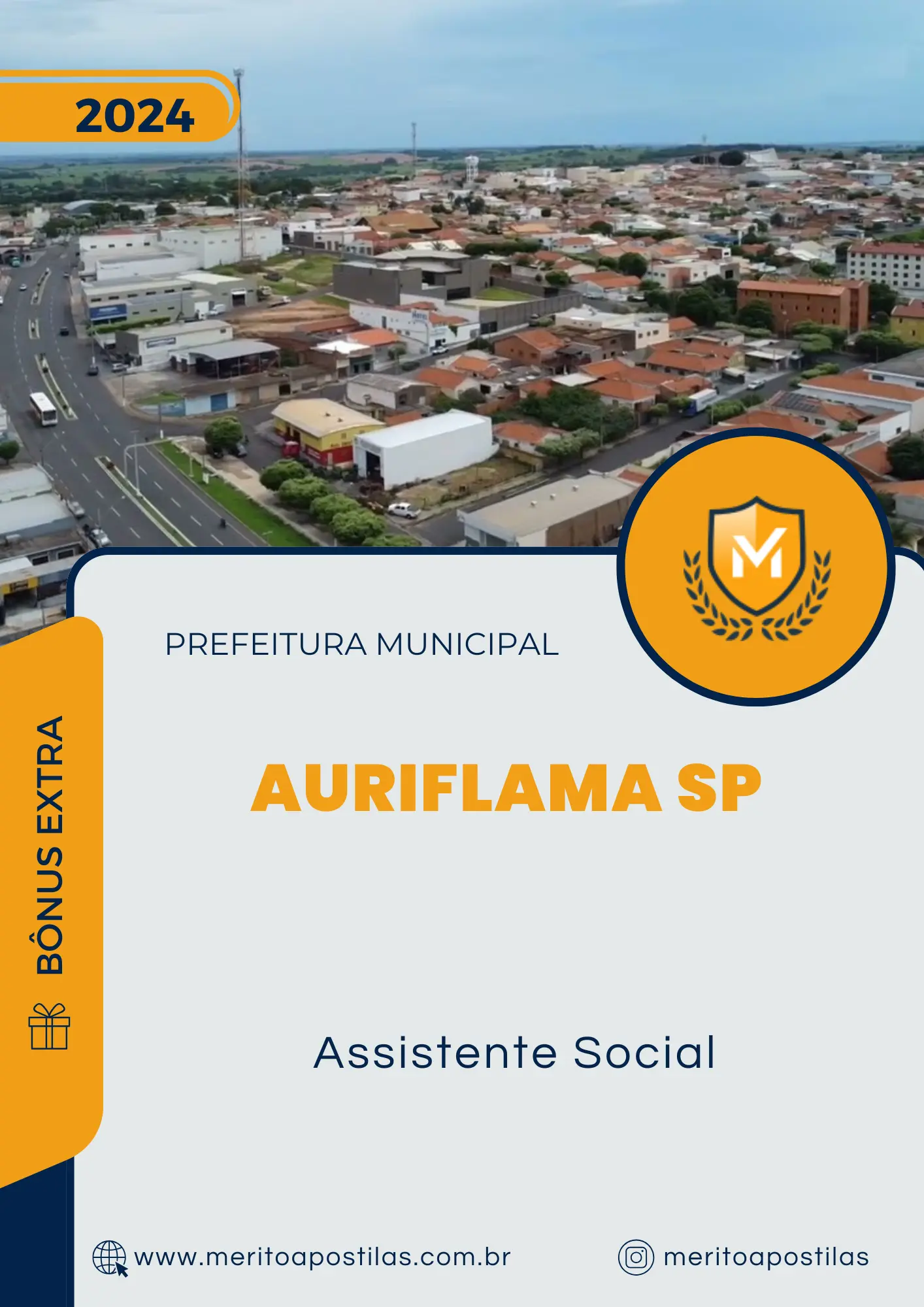 Apostila Assistente Social Prefeitura de Auriflama SP 2024