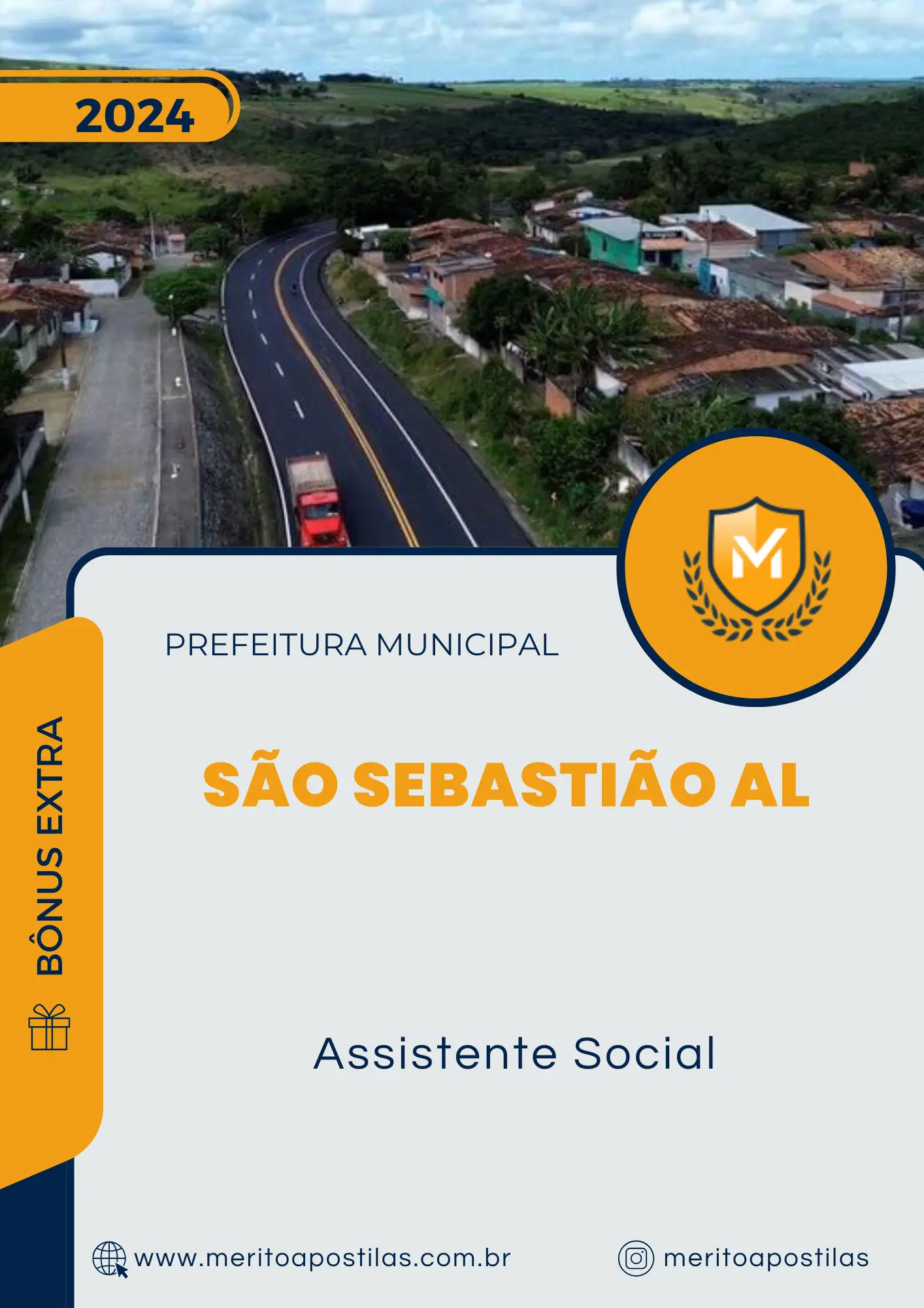 Apostila Assistente Social Prefeitura de São Sebastião AL 2024