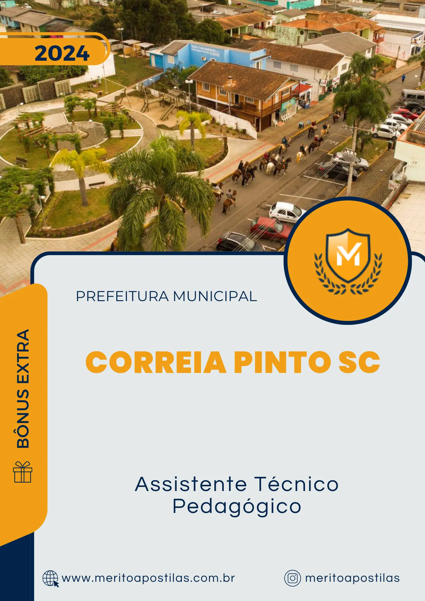 Apostila Assistente Técnico Pedagógico Prefeitura de Correia Pinto SC 2024