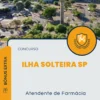 Apostila Atendente de Farmácia Concurso Ilha Solteira SP 2024