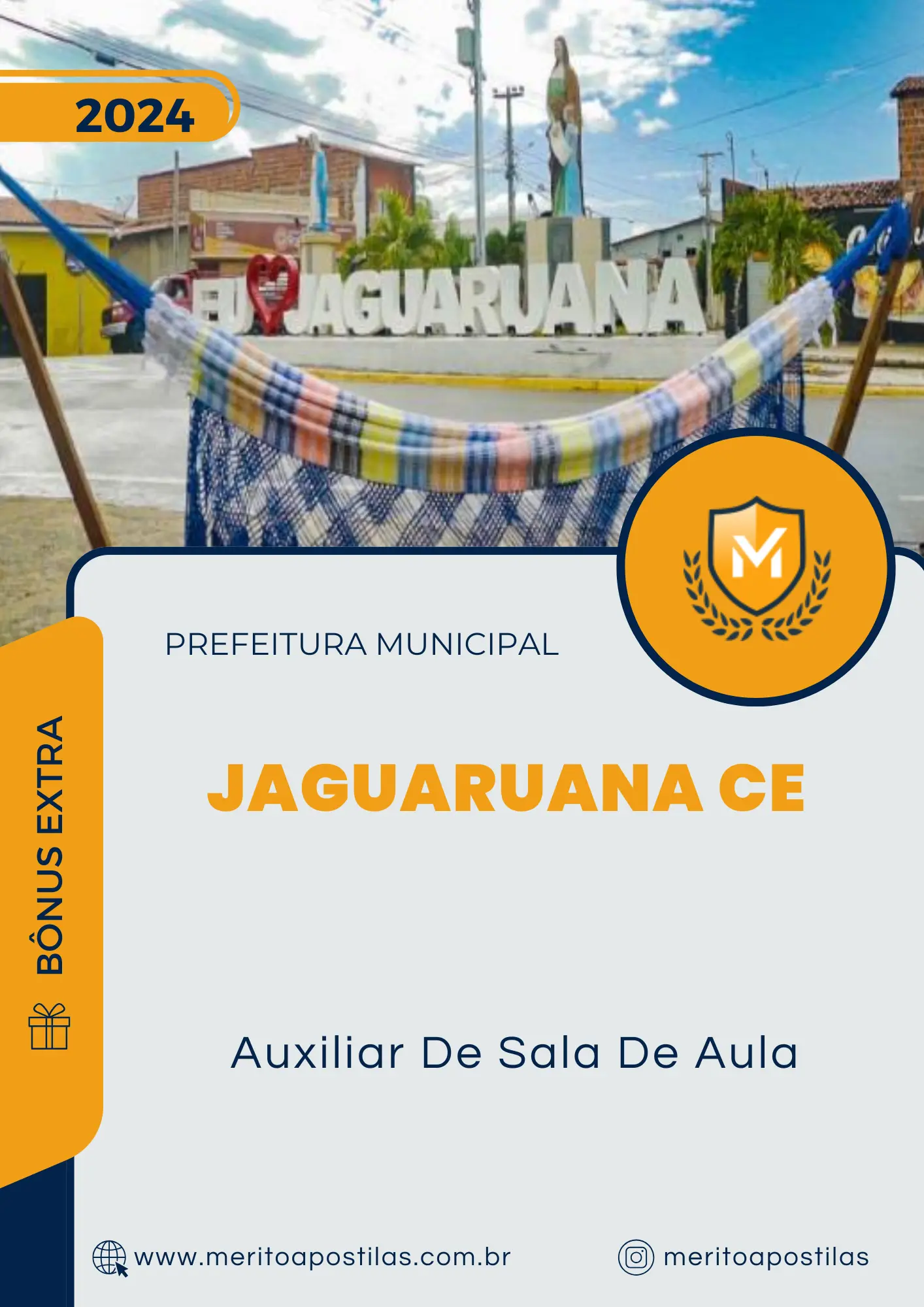 Apostila Auxiliar De Sala De Aula Prefeitura de Jaguaruana CE 2024