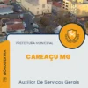 Apostila Auxiliar De Serviços Gerais Prefeitura de Careaçu MG 2024