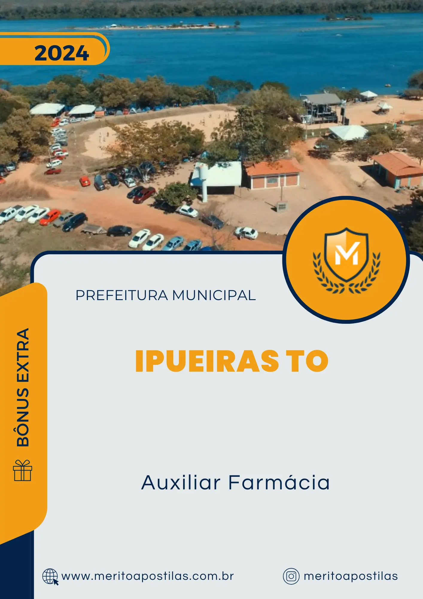 Apostila Auxiliar Farmácia Prefeitura de Ipueiras TO 2024