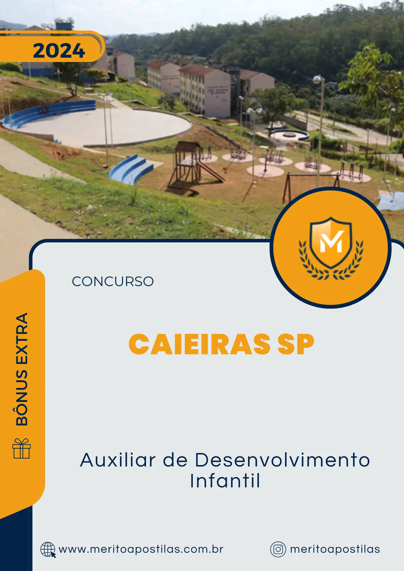 Apostila Auxiliar de Desenvolvimento Infantil Concurso Caieiras SP 2024