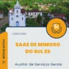 Apostila Auxiliar de Serviços Gerais SAAE de Mimoso do Sul ES 2024