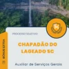 Apostila Agente de Serviços Gerais Processo Seletivo Chapadão do Lageado SC 2024