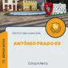 Apostila Carpinteiro Prefeitura de Antônio Prado RS 2024