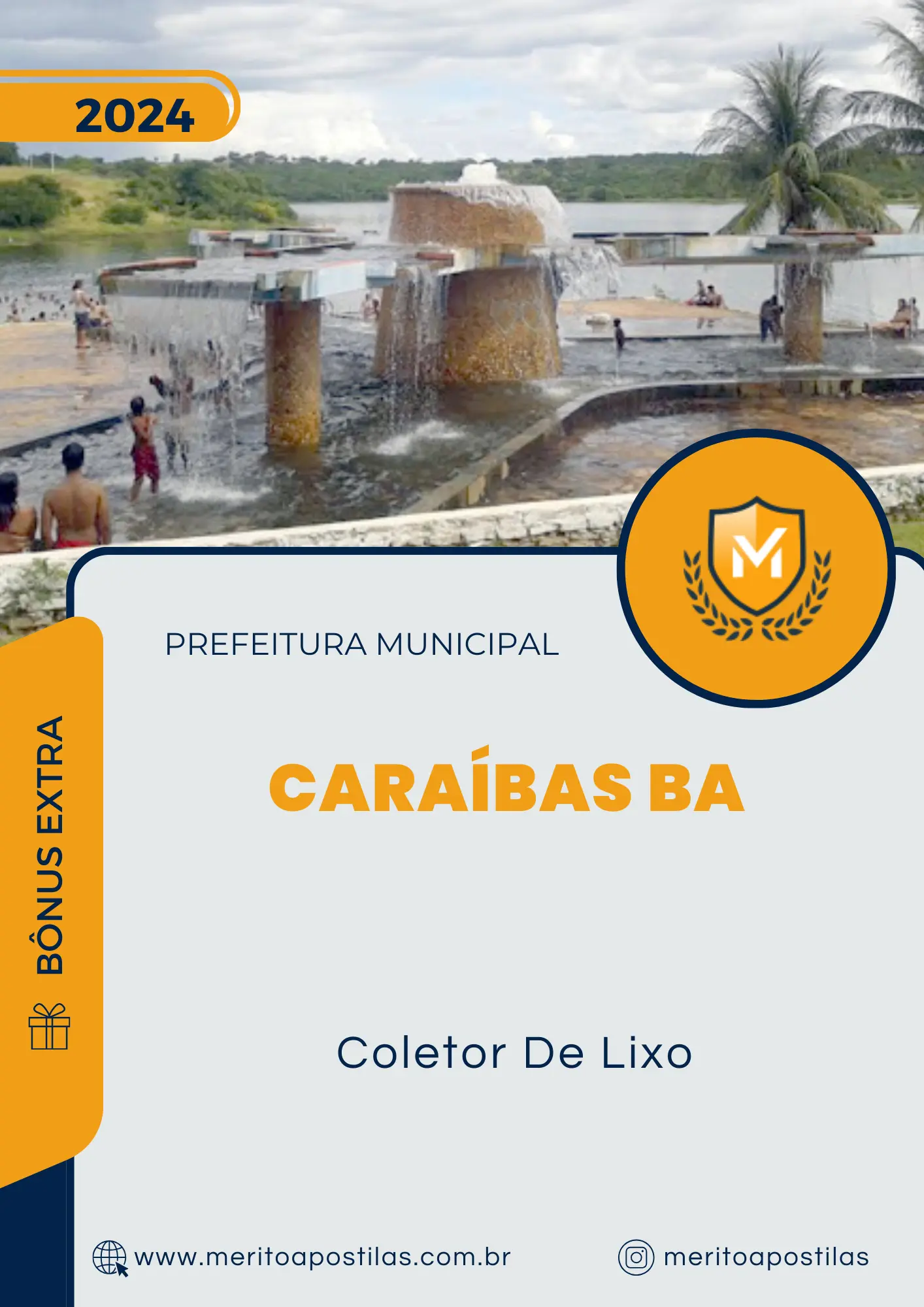 Apostila Coletor De Lixo Concurso Prefeitura Caraíbas BA 2024