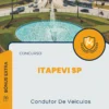 Apostila Condutor De Veículos Concurso Itapevi SP 2025