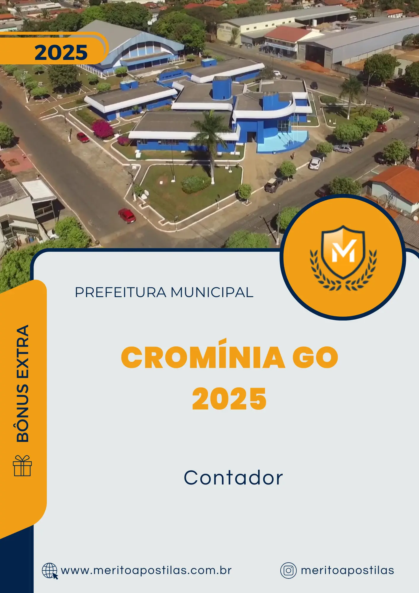 Apostila Contador Prefeitura de Cromínia GO 2025