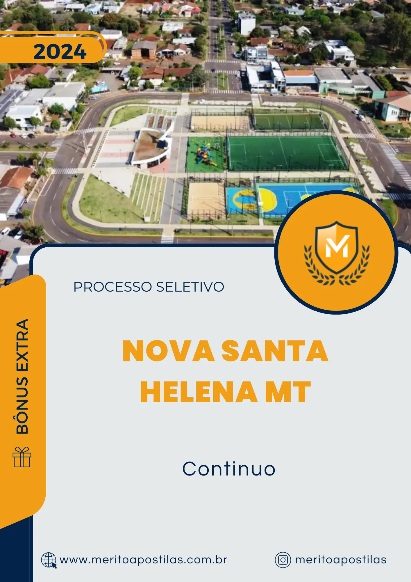 Apostila Continuo Processo Seletivo Nova Santa Helena MT 2024