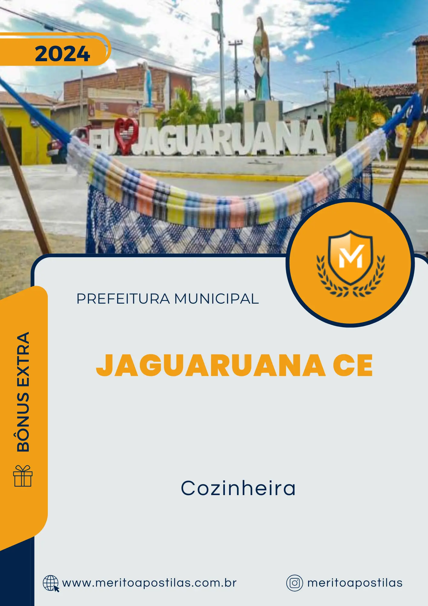 Apostila Cozinheira Prefeitura de Jaguaruana CE 2024