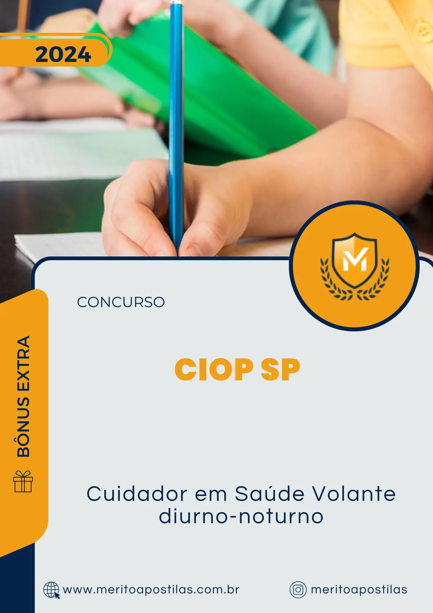 Apostila Cuidador em Saúde Volante diurno-noturno Concurso CIOP SP 2024
