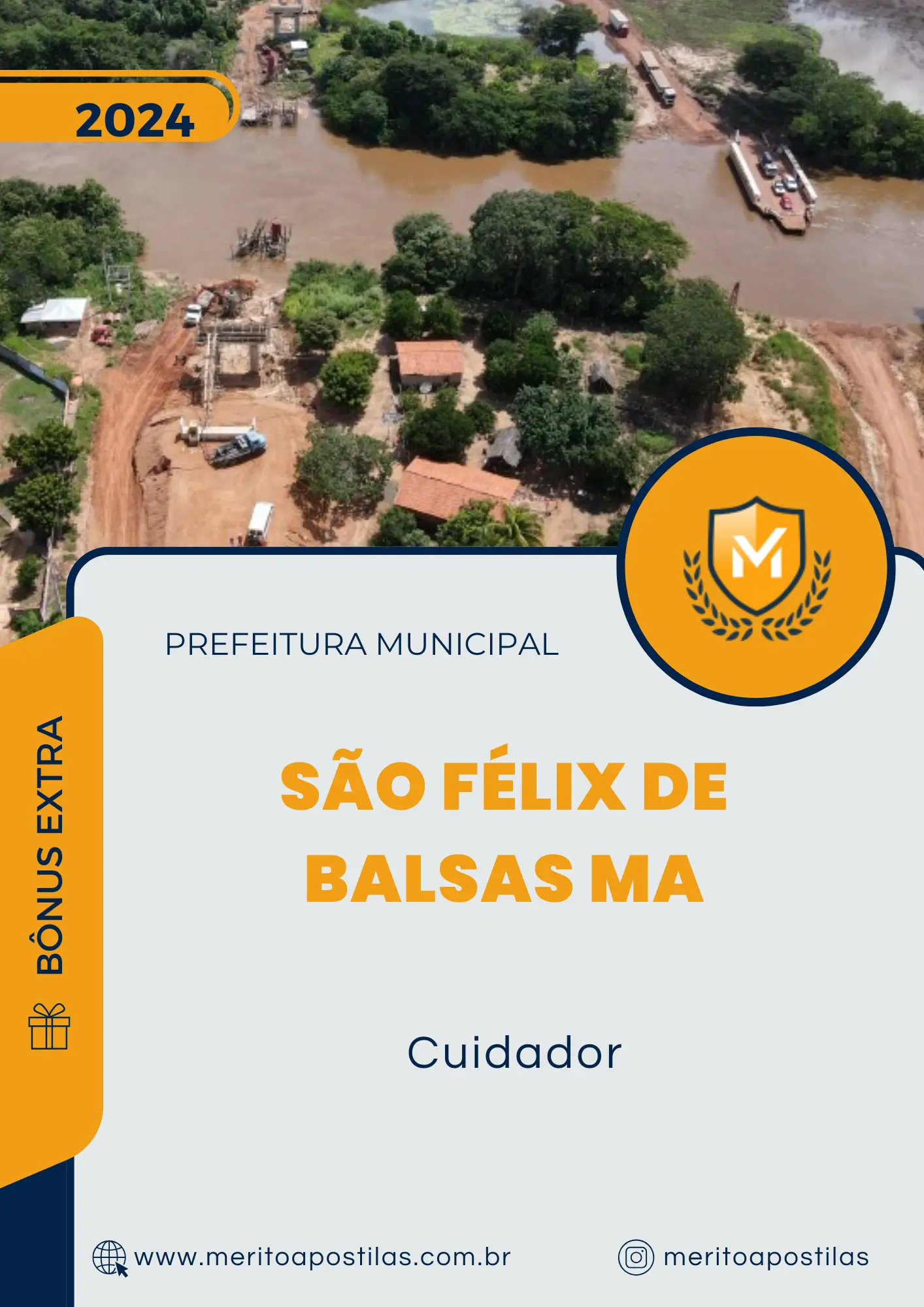 Apostila Cuidador Prefeitura de São Félix de Balsas MA 2024