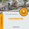 Apostila Digitador Concurso Prefeitura Caraíbas BA 2024