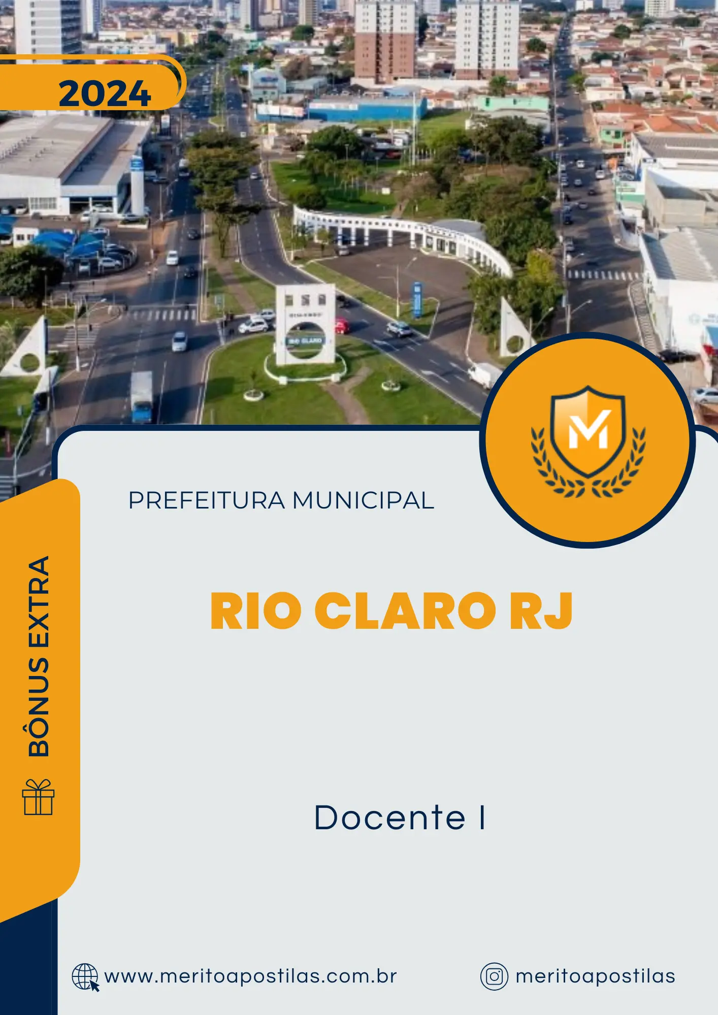 Apostila Docente I Prefeitura de Rio Claro RJ 2024