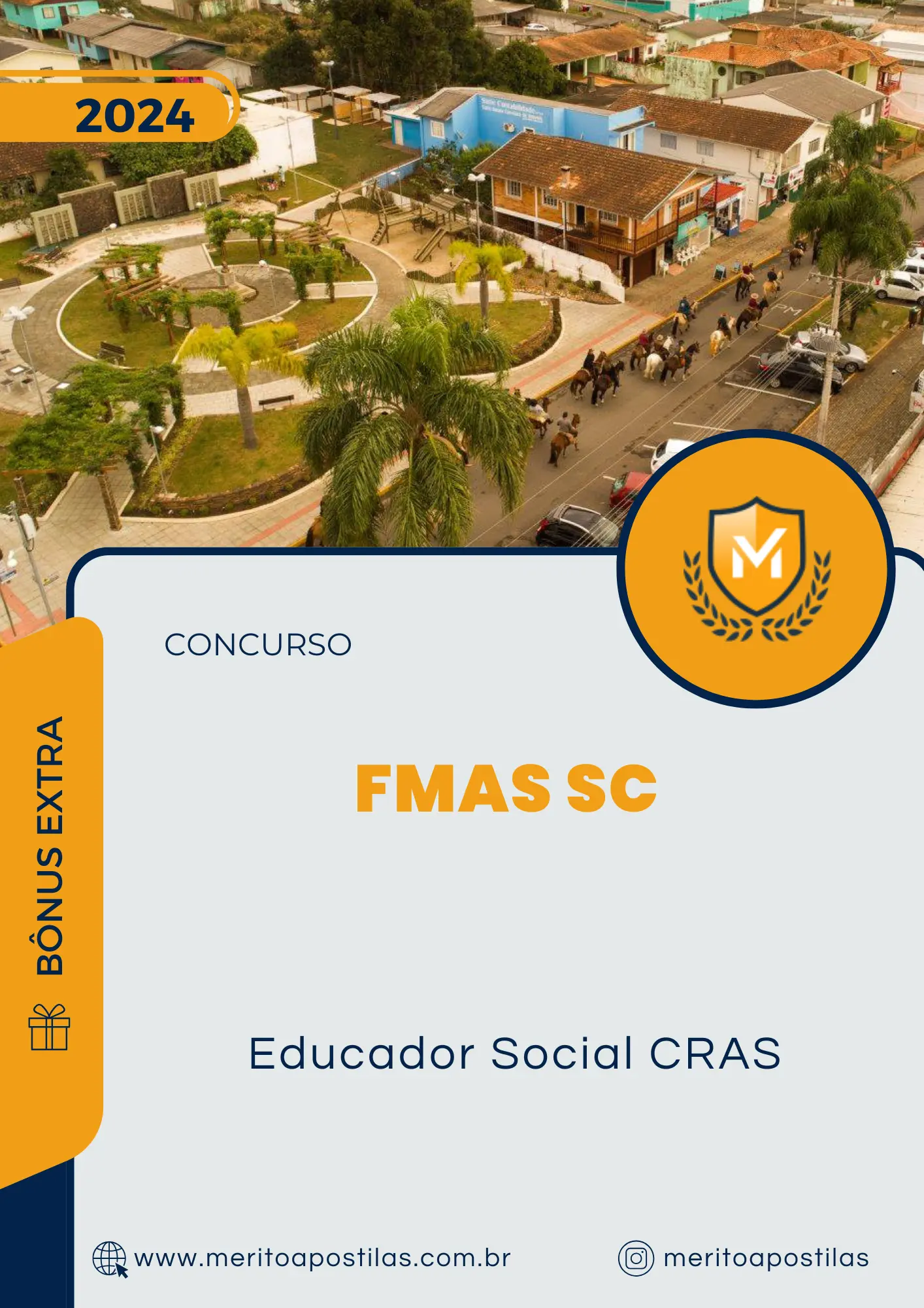 Apostila Educador Social CRAS Concurso FMAS SC 2024