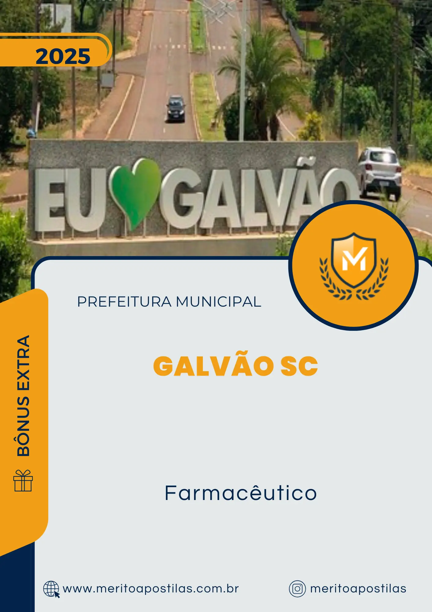 Apostila Farmacêutico Prefeitura de Galvão SC 2025