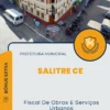 Apostila Fiscal De Obras E Serviços Urbanos Prefeitura de Salitre CE 2024